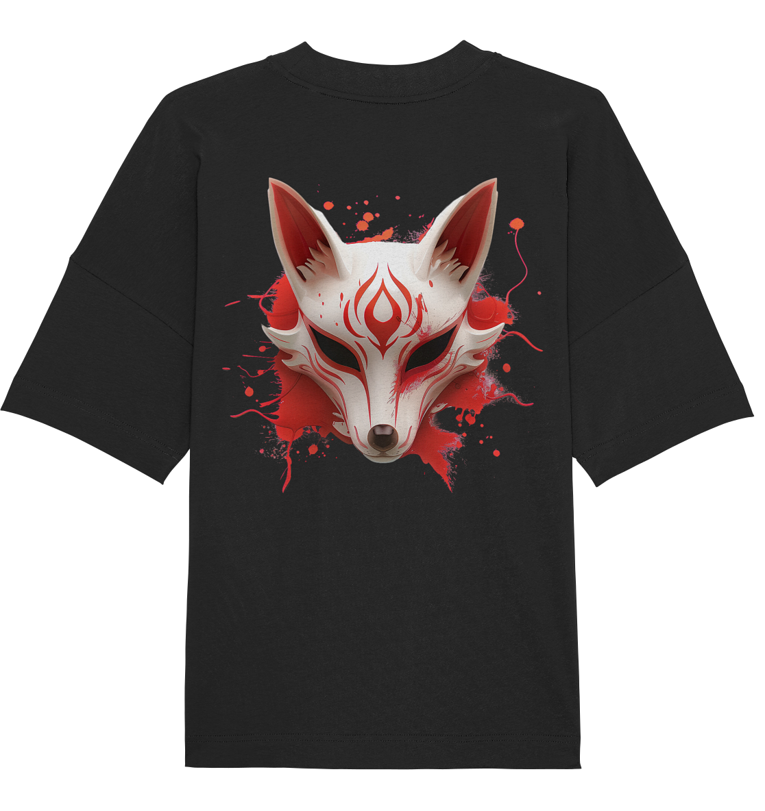 Sunset Fox Oversize - Organic Oversize Shirt