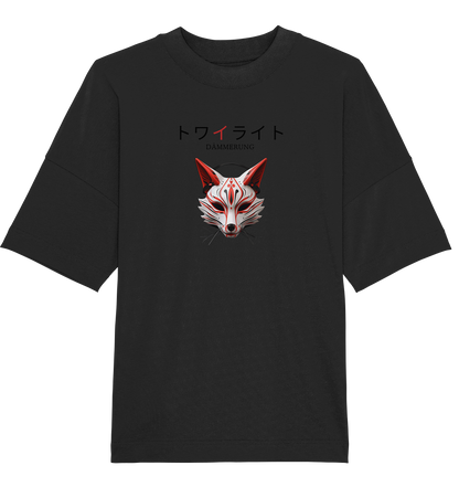 Sunset Fox Oversize - Organic Oversize Shirt